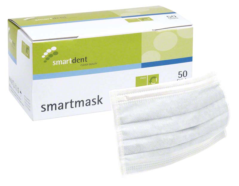 smartmask Einmal-Mundschutz weiß